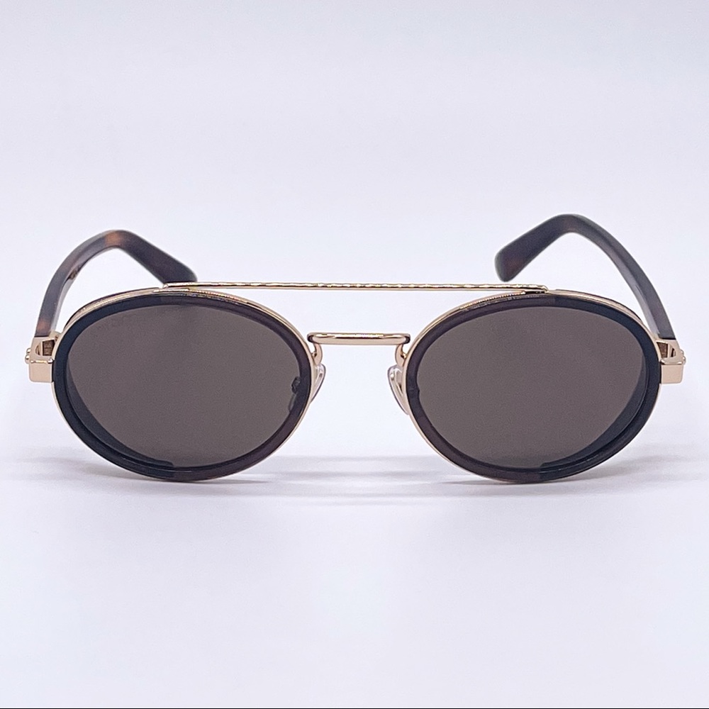 NEW JIMMY CHOO TONIE/S FG4 BROWN GOLD SUNGLASSES JIMMY CHOO - Picture 4 of 13